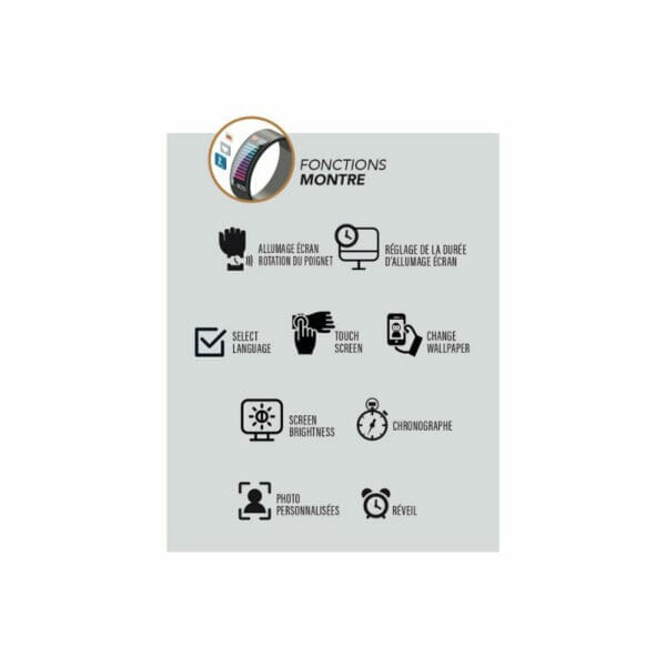 Klox Montre De Poche Clip Silver – Accroche à La Ceinture, Cadran Lumineux, Parfait Pour Infirmières, Médecins, Randonneurs