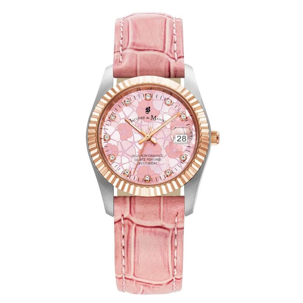 Montre JACQUES DU MANOIR Inspiration Flower JWL02608 cristime.fr