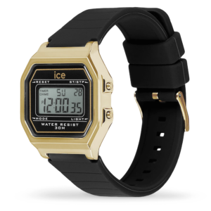 Montre Ice Watch Digit Retro Black Gold Small 022064 3