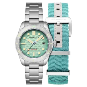 Montre Spinnaker Ocean Turquoise Dolphin Project Edition Limitee Sp 5129 33