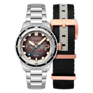 Montre Spinnaker Hass Automatic Whale Sanctuary Project Orcinus Orca Limited Edition SP-5128-44