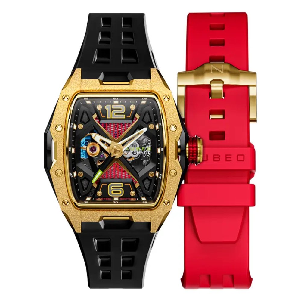 Montre NUBEO Davinci Automatic Gold Dust Edition Limitée NB-6078-06 1 Montre NUBEO Davinci Automatic Gold Dust Edition Limitée NB-6078-06