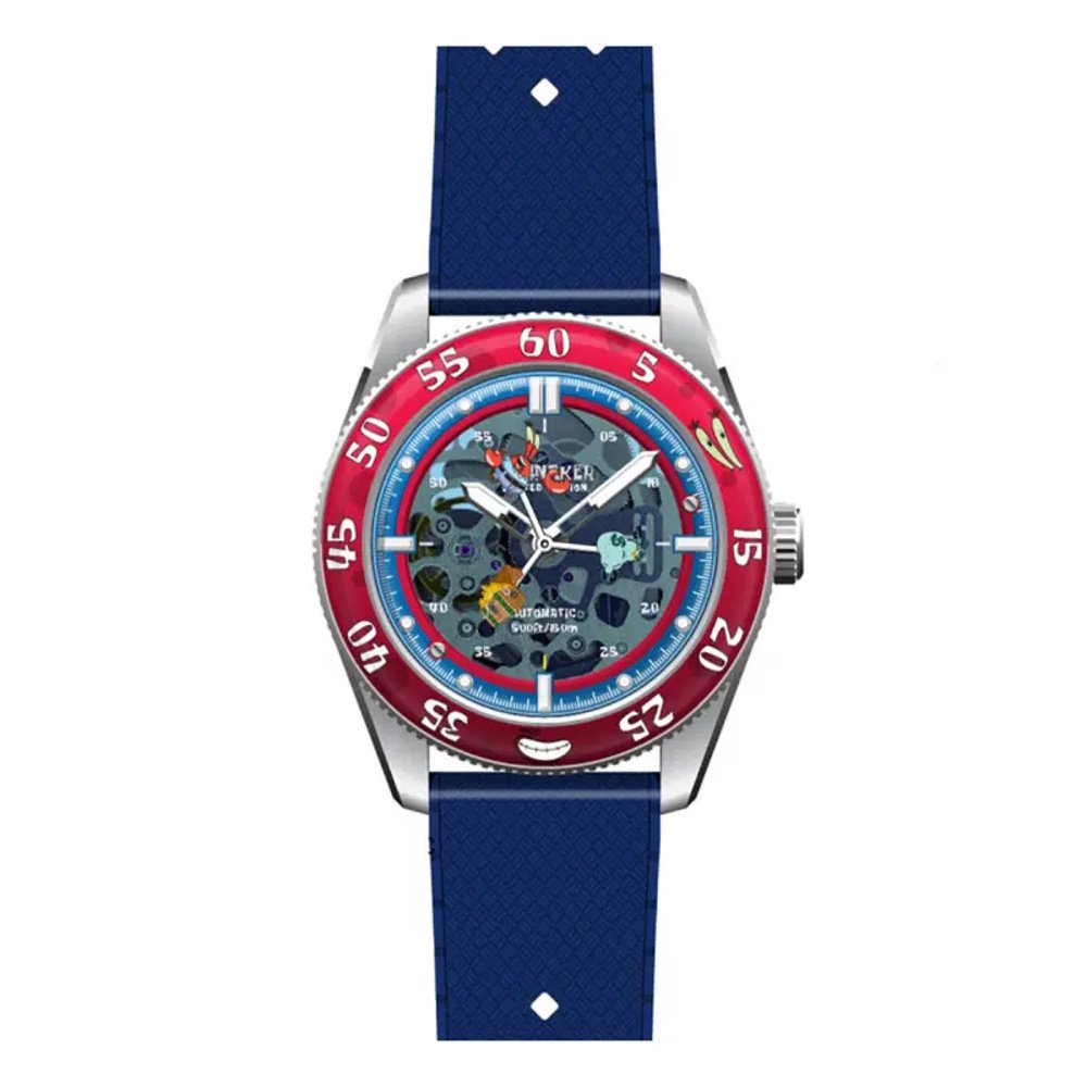 Montre SPINNAKER Croft mid-size skeleton Automatic SPONGEBOB SQUAREPANTS Limited Edition - SP-5152-01 - DOLLAR DIVER 1 Montre SPINNAKER Croft mid-size skeleton Automatic SPONGEBOB SQUAREPANTS Limited Edition - SP-5152-01 - DOLLAR DIVER