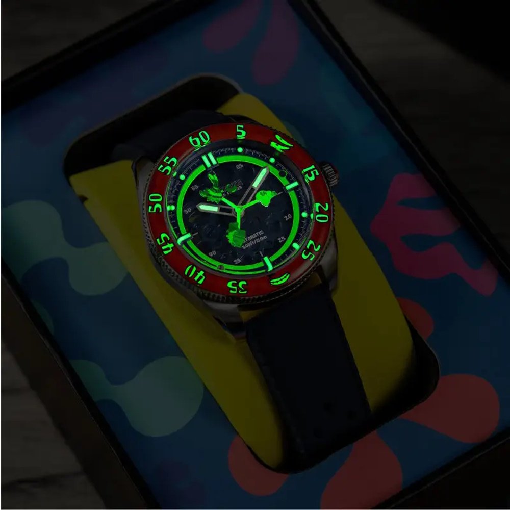 Montre SPINNAKER Croft mid-size skeleton Automatic SPONGEBOB SQUAREPANTS Limited Edition - SP-5152-01 - DOLLAR DIVER 4 Montre SPINNAKER Croft mid-size skeleton Automatic SPONGEBOB SQUAREPANTS Limited Edition - SP-5152-01 - DOLLAR DIVER – Image 4