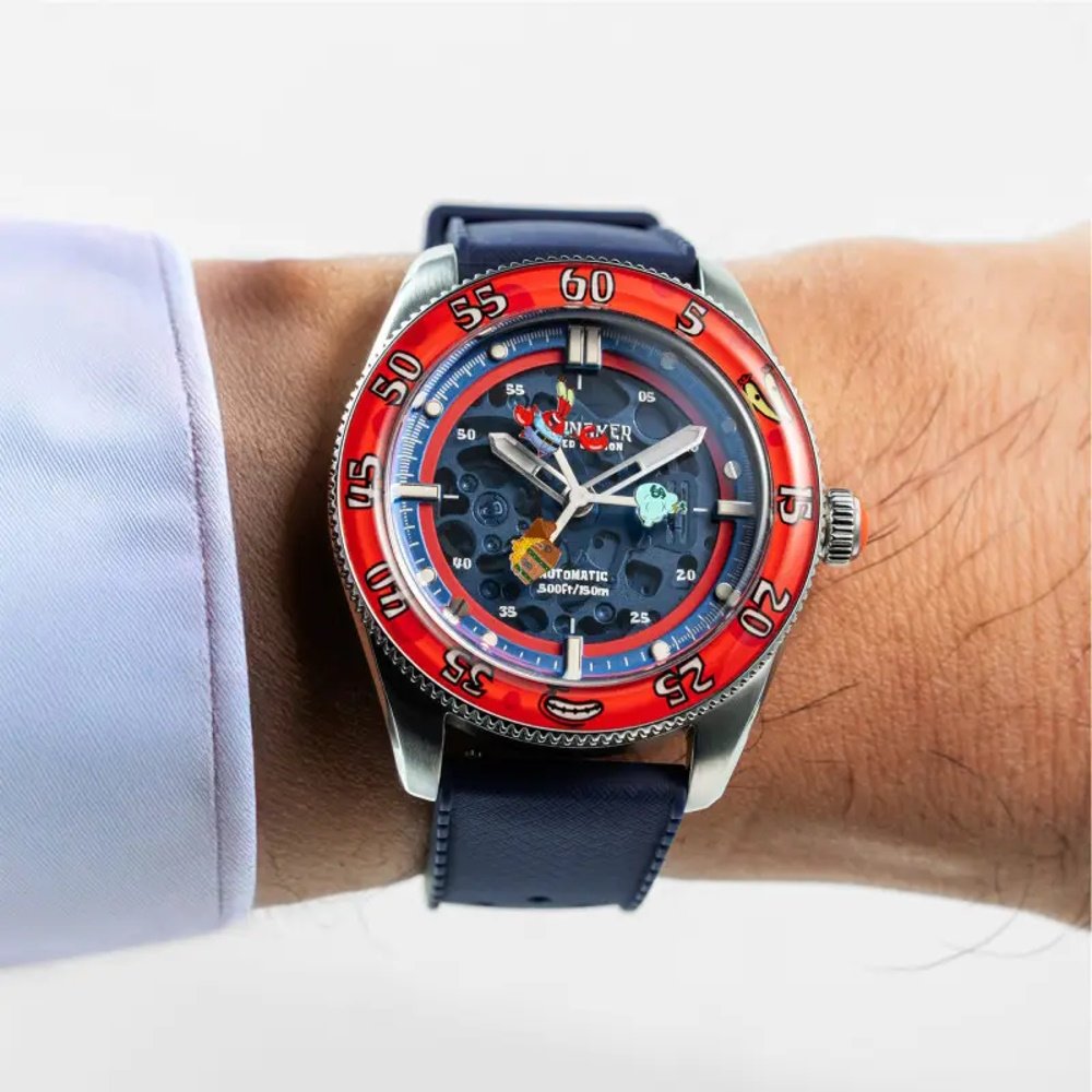 Montre SPINNAKER Croft mid-size skeleton Automatic SPONGEBOB SQUAREPANTS Limited Edition - SP-5152-01 - DOLLAR DIVER 3 Montre SPINNAKER Croft mid-size skeleton Automatic SPONGEBOB SQUAREPANTS Limited Edition - SP-5152-01 - DOLLAR DIVER – Image 3