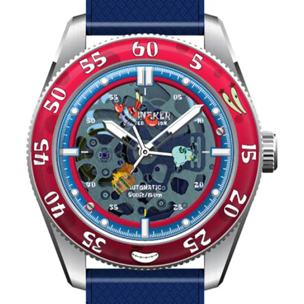 Montre SPINNAKER Croft mid-size skeleton Automatic SPONGEBOB SQUAREPANTS Limited Edition - SP-5152-01 - DOLLAR DIVER 2 Montre SPINNAKER Croft mid-size skeleton Automatic SPONGEBOB SQUAREPANTS Limited Edition - SP-5152-01 - DOLLAR DIVER – Image 2