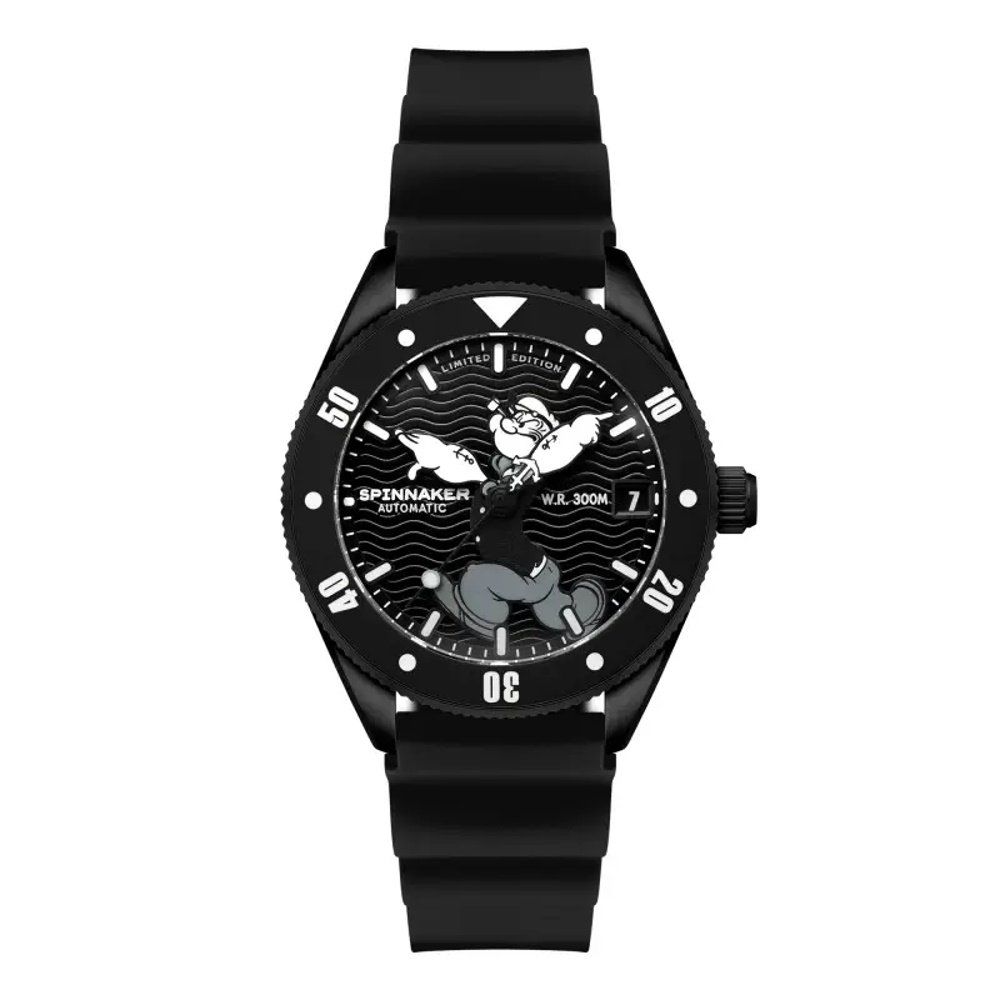 Montre Spinnaker Challenger Automatic Popeye Anchor Arms Limited Edition SP-5163-03 Midnight Mast 1 Montre Spinnaker Challenger Automatic Popeye Anchor Arms Limited Edition SP-5163-03 Midnight Mast