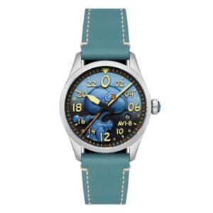 Montre AVI-8 Spitfire Peanuts Snoopy Flying Ace 24 Hour Automatic Limited Edition AV-4150-03