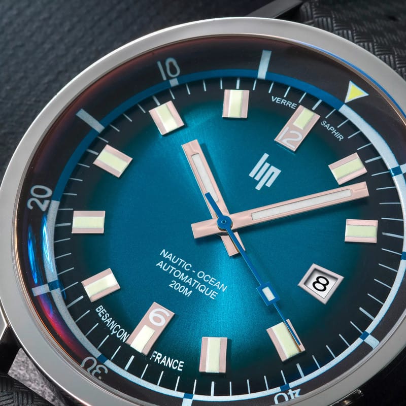 Montre LIP Nautic Océan Automatique 671854 5 Montre LIP Nautic 671854