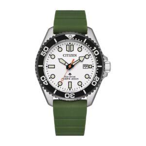 Montre CITIZEN Promaster Marine Eco-Drive Diver Blanc BN0265-00A