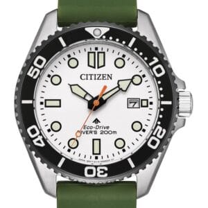 Montre CITIZEN Promaster Marine Eco-Drive Diver Blanc BN0265-00A