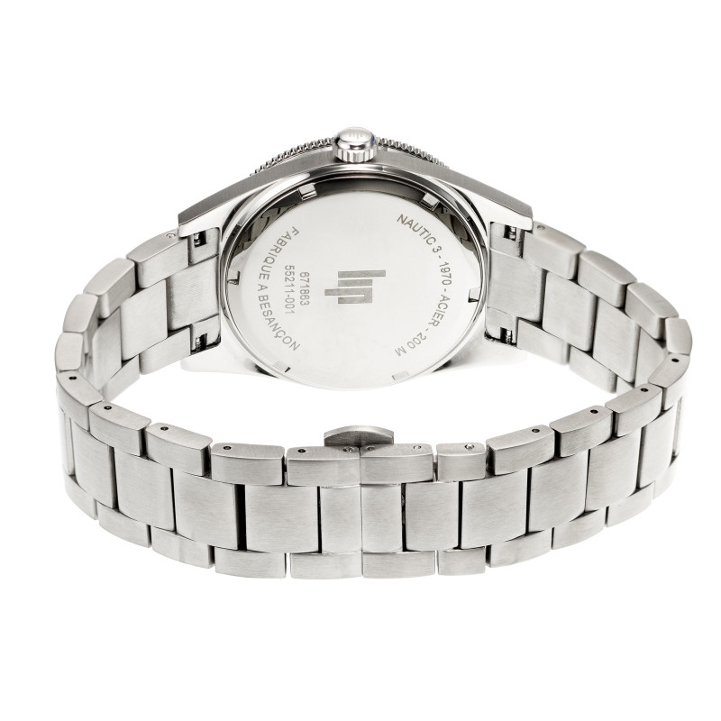 Montre LIP Nautic 3 Quartz 200 M 39 MM 671863 2 Montre LIP Nautic 3 Quartz 200 M 39 MM 671863