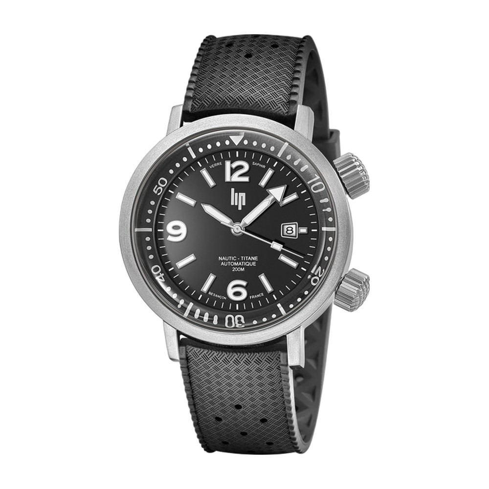 Montre LIP Grande Nautic-Ski Automatique Titane 41mm 671855 1 Montre LIP Grande Nautic-Ski Automatique Titane 41mm 671855