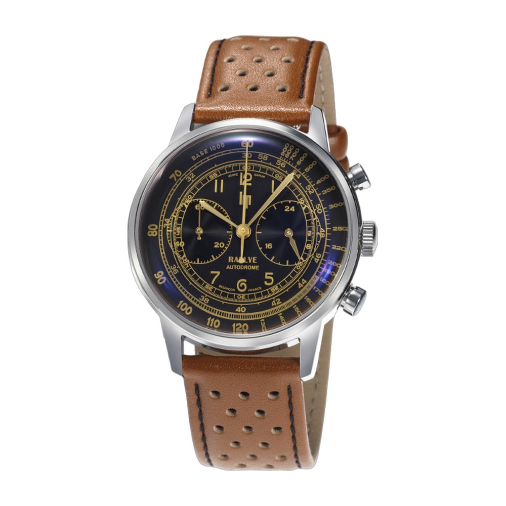 Montre LIP Rallye Méca Quartz Chronographe 40 mm 671826 1 Montre LIP Rallye Méca Quartz Chronographe 40 mm 671826