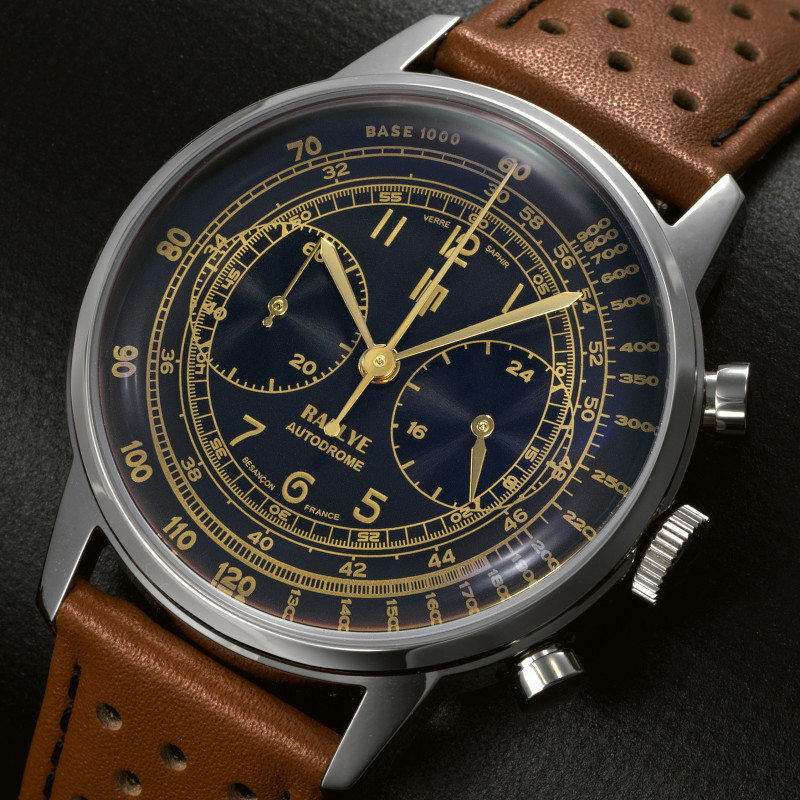 Montre LIP Rallye Méca Quartz Chronographe 40 mm 671826 5 Montre LIP Rallye Méca Quartz Chronographe 40 mm 671826