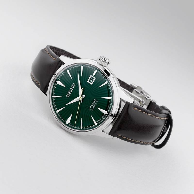Montre SEIKO Presage Cocktail Time Mockingbird Automatique SRPD37J1 3 Montre SEIKO Presage Automatique Cocktail "Mockingbird" SRPD37J1