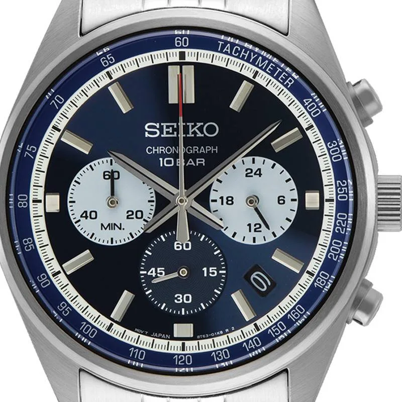 Montre SEIKO Sport Quartz Homme Bleu SSB427P1