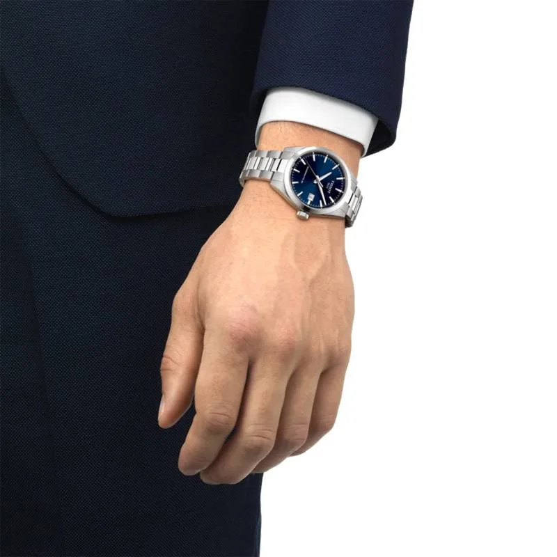 Montre TISSOT Gentleman Bleu 38mm T1658071104100