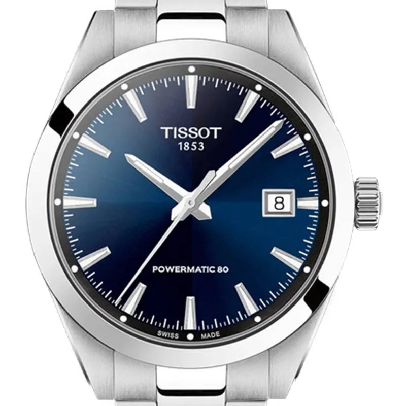 Montre TISSOT Gentleman Bleu 38mm T1658071104100