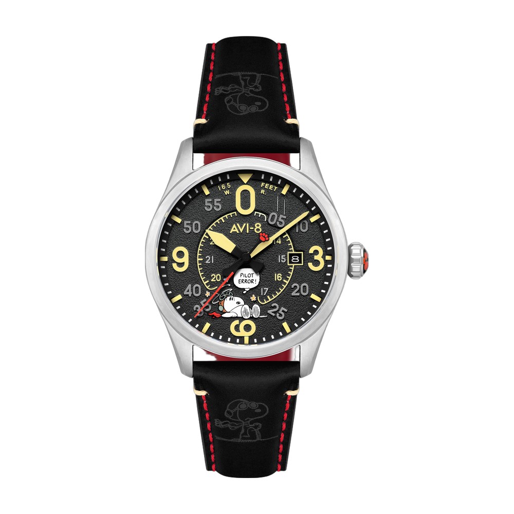 Montre AVI-8 Spitfire Smith Snoopy Pilot Error AV-4152-01 1 Montre AVI-8 Spitfire Smith Snoopy Pilot Error AV-4152-01