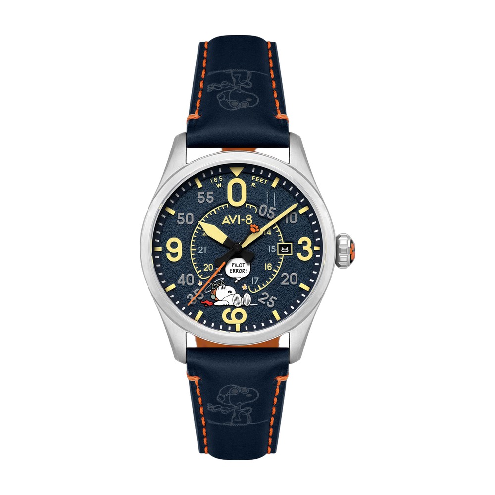 Montre AVI-8 Spitfire Smith Snoopy Pilot Error AV-4152-02 1 Montre AVI-8 Spitfire Smith Snoopy Pilot Error AV-4152-02