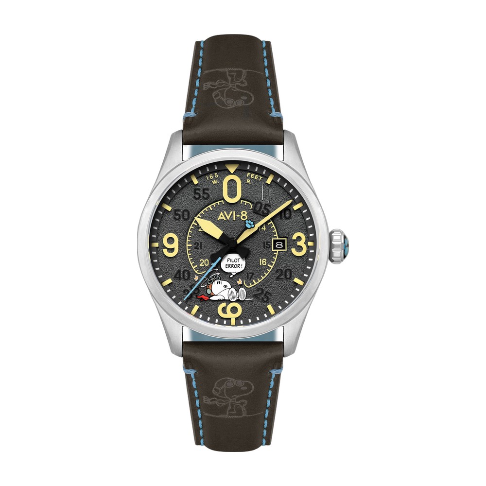 Montre AVI-8 Spitfire Smith Snoopy Pilot Error AV-4152-03 1 Montre AVI-8 Spitfire Smith Snoopy Pilot Error AV-4152-03