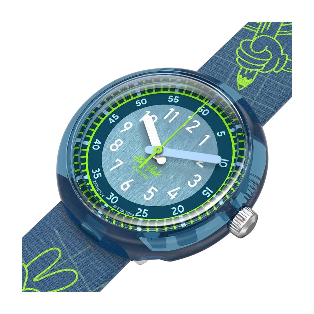 Montre FLIK FLAK Code Talk FPNP174 5 Montre FLIK FLAK Code Talk FPNP174