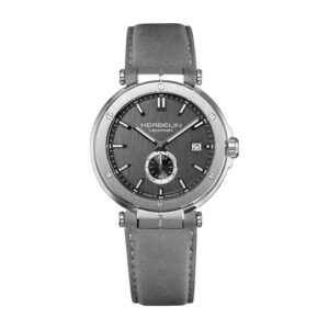 Montre HERBELIN Newport Quartz Gris & Cuir Gris 18389A22GR