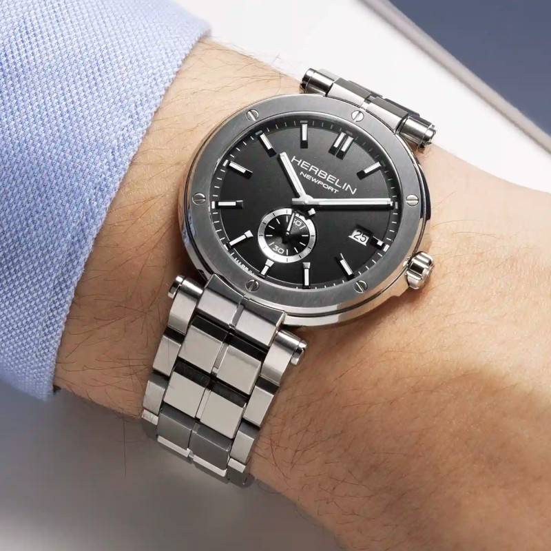 Montre HERBELIN Newport Elegance 18389B22 2 Montre HERBELIN Newport Elegance 18389B22