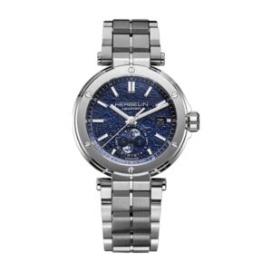 Montre HERBELIN Newport Auto Phase De Lune Acier 2889B15