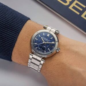 Montre HERBELIN Newport Auto Phase De Lune Acier 2889B15