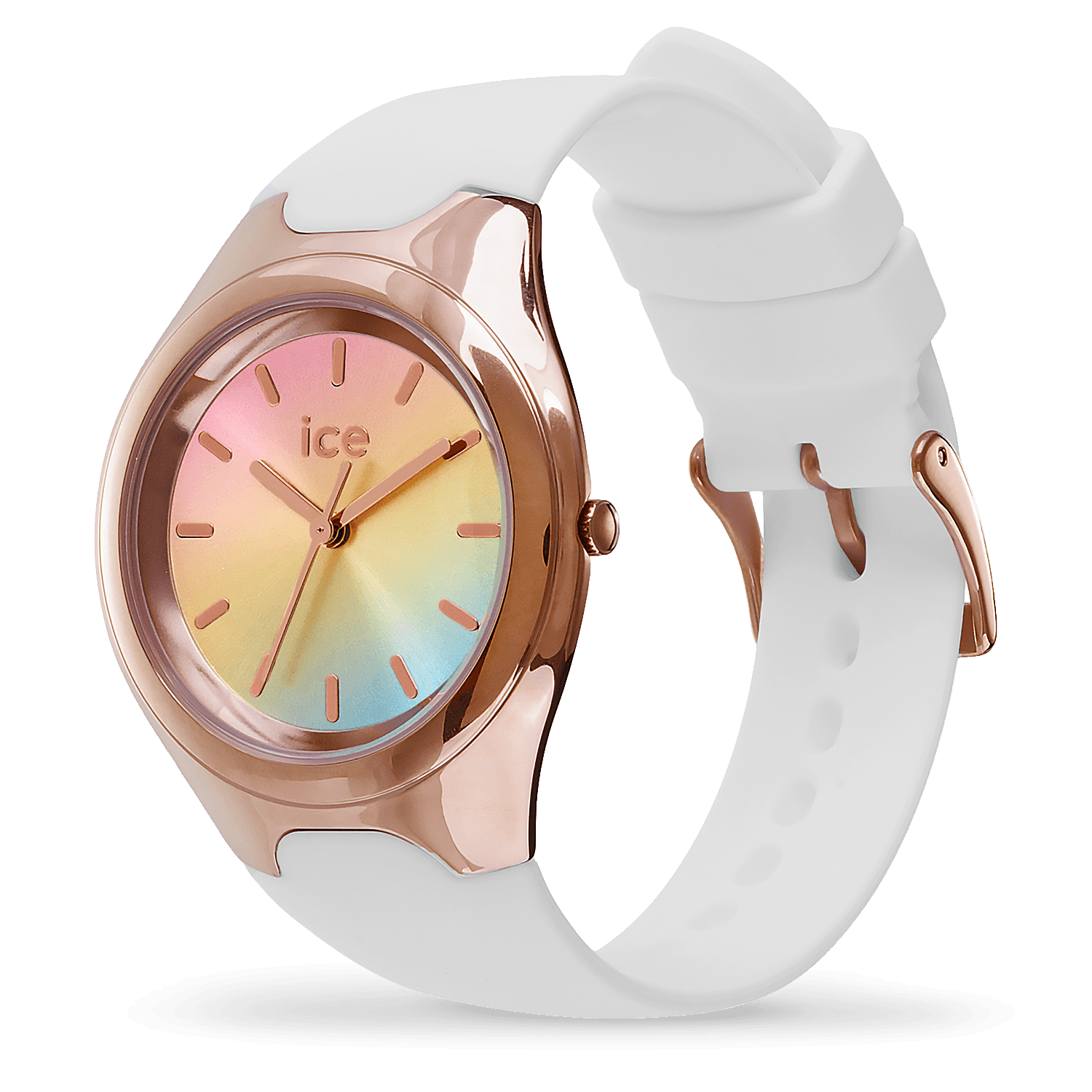 Montre ICE WATCH ICE bubble White Sunset Rainbow 36mm 025953 2 Montre ICE WATCH ICE bubble White Sunset Rainbow 36mm 025953