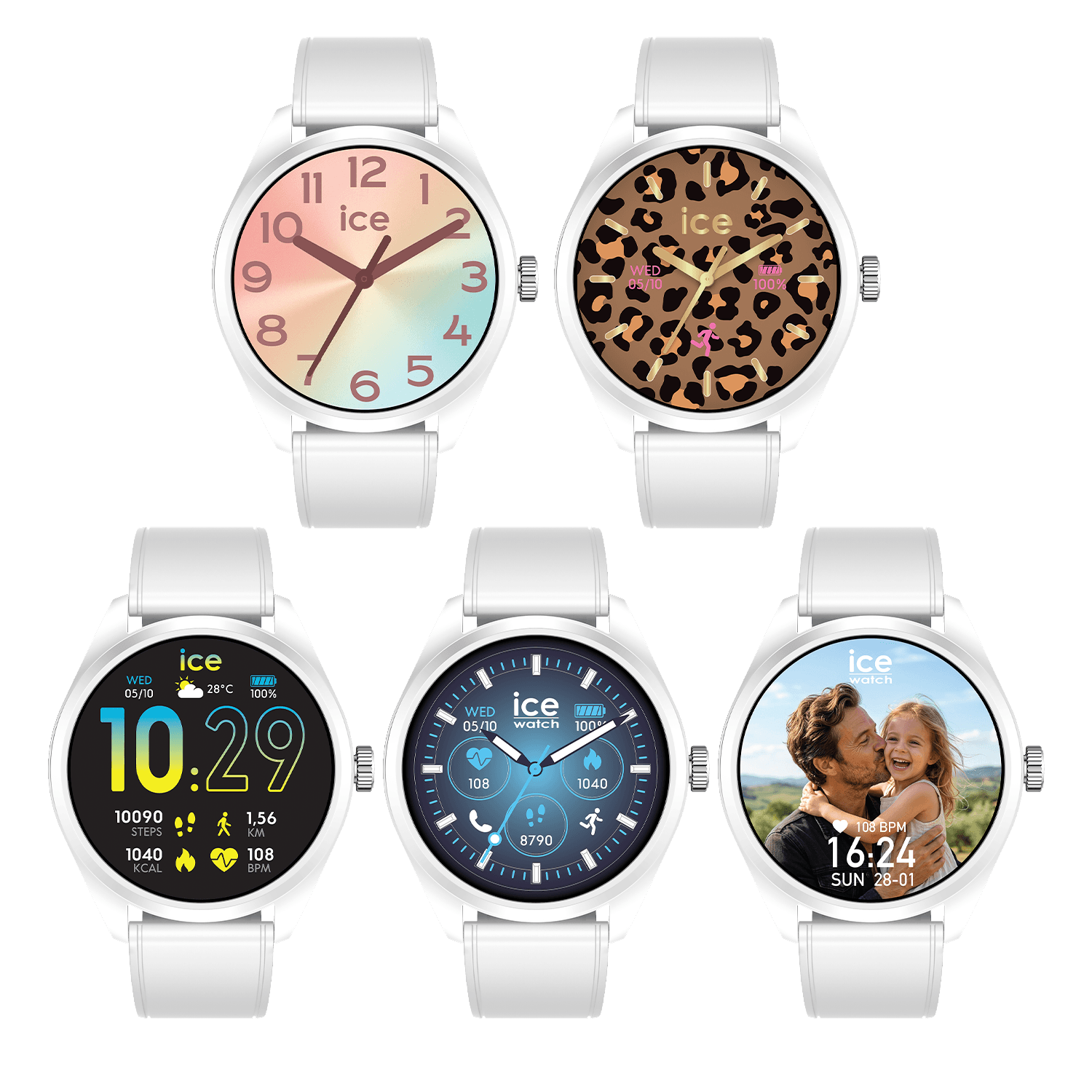 Montre ICE WATCH ICE smart forever White 42mm 026216 5 Montre ICE WATCH ICE smart forever White 42mm 026216