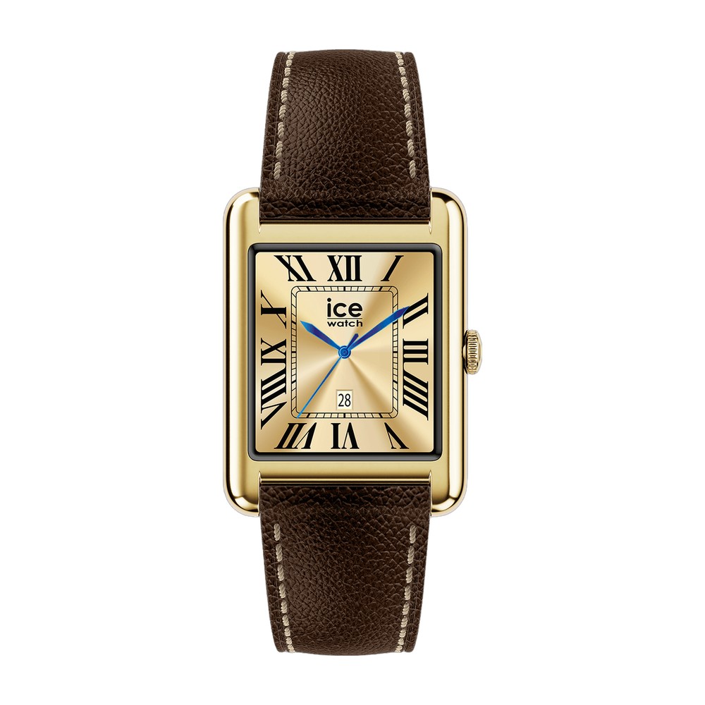 Montre ICE WATCH ICE smart TKS 2.0 rectangulaire 1.41 Gold Chocolate 025618 1 Montre ICE WATCH ICE smart TKS 2.0 rectangulaire 1.41 Gold Chocolate 025618