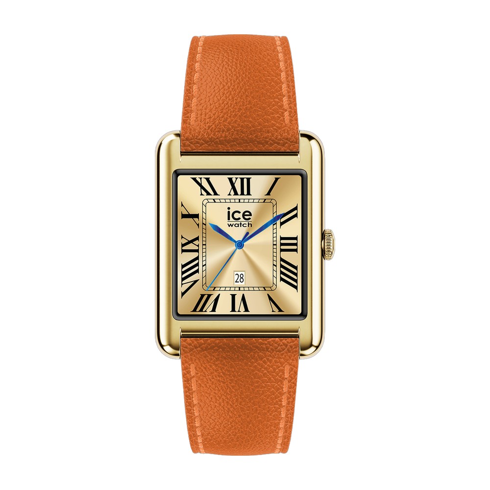 Montre ICE WATCH ICE smart TKS 2.0 rectangulaire 1.41 Gold Orange 025620 1 Montre ICE WATCH ICE smart TKS 2.0 rectangulaire 1.41 Gold Orange 025620